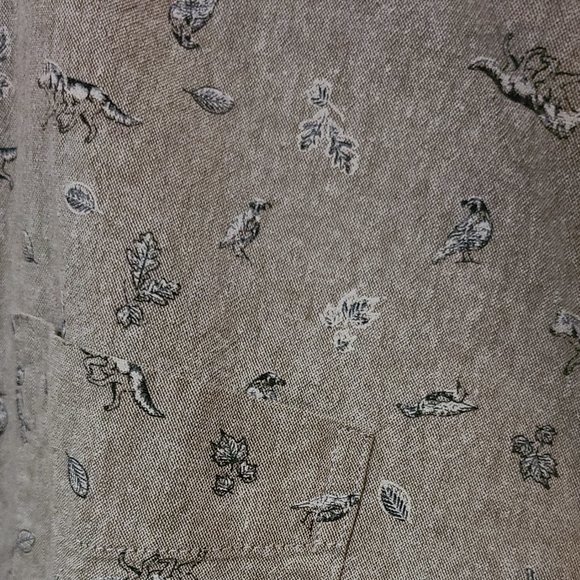 Frank & Oak long sleeve print shirt - Picture 2 of 2